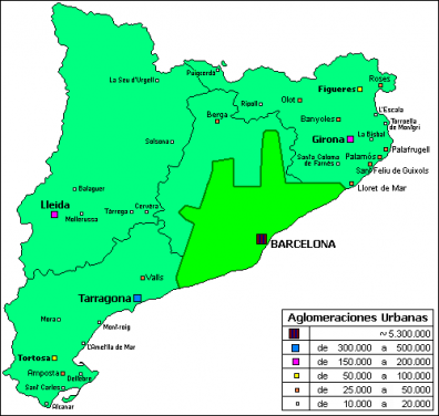 Regio Catalonië Spanje